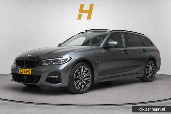 BMW 3 Serie Touring 330e High Executive | SoH 90% | Panoramadak | Trekhaak | Memory | Stuurverwarming | Carplay | Stoelverwarming