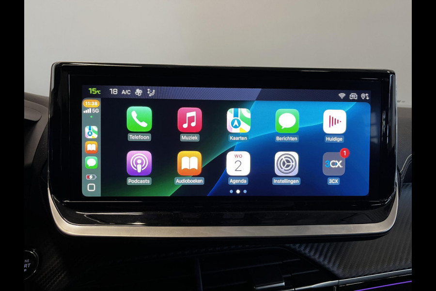 Peugeot 2008 1.2 PureTech 130pk Automaat GT-Line Navigatie Apple Carplay/Android Auto Camera Parkeersensoren Ledverlichting Cruise Control Virtual Cockpit Climate Control Lichtmetalen velgen
