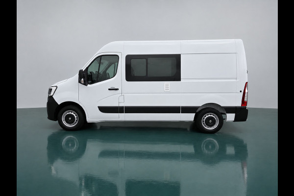 Renault Master T35 2.3 dCi L2H2 DC 7-Persoons Airco Cruisecontrol 136Pk Dubbelcabine