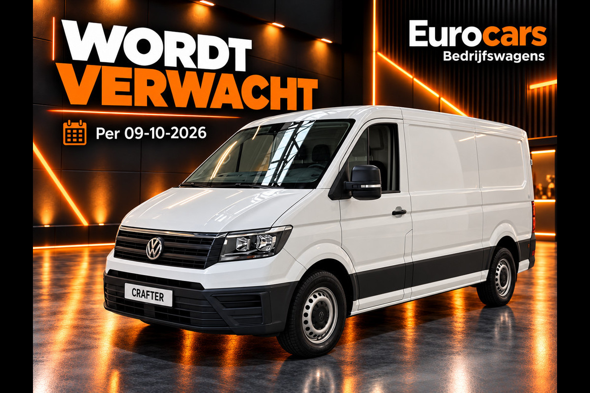 Volkswagen Crafter 30 2.0 TDI L3H2 Camera Parkeersensore Trekhaak Carplay Cruise Control