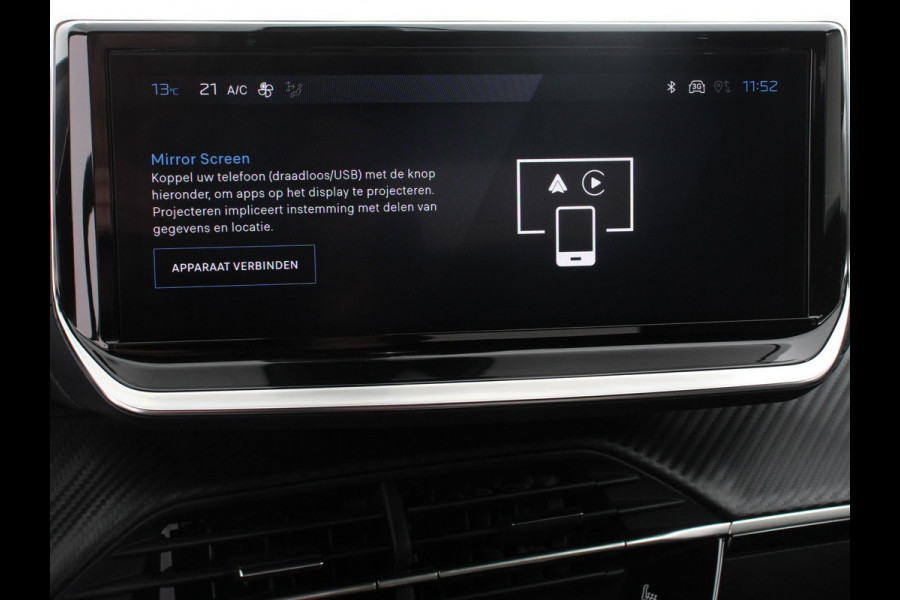 Peugeot 2008 1.2 PureTech 130pk Automaat Allure Navigatie Apple Carplay/Android Auto 360 camera Parkeersensoren Blind Spot Assist Adaptive Cruise Control Stoelverwarming Getinte ramen Climate Control