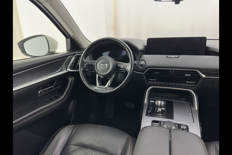 Mazda CX-60 2.5 e-SkyActiv PHEV Exclusive-Line AWD [3-Fase] (Plug-in) (INCL-BTW) Aut. *LEATHER | FULL-LED | BLINDSPOT | HEATED/COOLED-COMFORTSEATS | MEMORY-PACK | DIGI-COCKPIT | KEYLESS | DAB | NAVI-FULLMAP | CAMERA | CARPLAY | SHIFTPADDLES | HEAD-UP | 20"ALU*