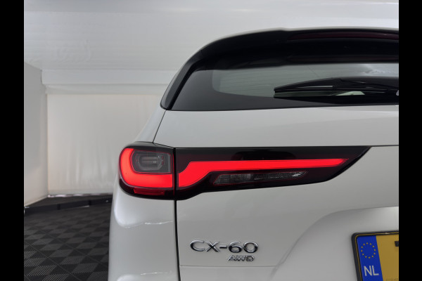 Mazda CX-60 2.5 e-SkyActiv PHEV Exclusive-Line AWD [3-Fase] (Plug-in) (INCL-BTW) Aut. *LEATHER | FULL-LED | BLINDSPOT | HEATED/COOLED-COMFORTSEATS | MEMORY-PACK | DIGI-COCKPIT | KEYLESS | DAB | NAVI-FULLMAP | CAMERA | CARPLAY | SHIFTPADDLES | HEAD-UP | 20"ALU*