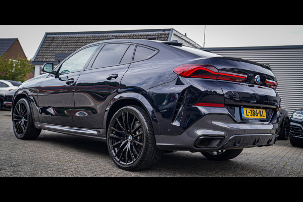 BMW X6 XDrive40i High Executive | Panorama | 360cam | Carbon | Adaptieve cruise control | Kristallen pook | 22 inch | Dealer onder