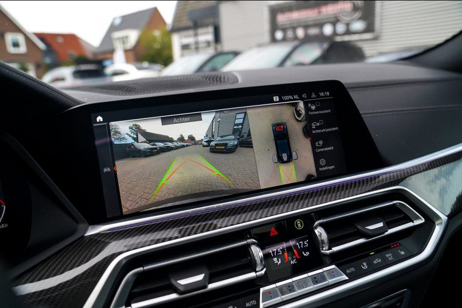 BMW X6 XDrive40i High Executive | Panorama | 360cam | Carbon | Adaptieve cruise control | Kristallen pook | 22 inch | Dealer onder