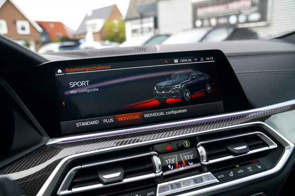 BMW X6 XDrive40i High Executive | Panorama | 360cam | Carbon | Adaptieve cruise control | Kristallen pook | 22 inch | Dealer onder