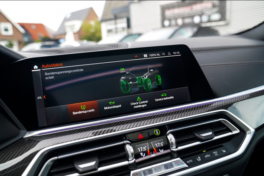 BMW X6 XDrive40i High Executive | Panorama | 360cam | Carbon | Adaptieve cruise control | Kristallen pook | 22 inch | Dealer onder