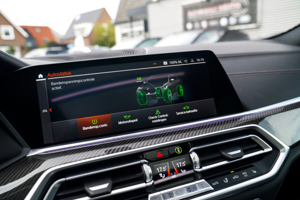 BMW X6 XDrive40i High Executive | Panorama | 360cam | Carbon | Adaptieve cruise control | Kristallen pook | 22 inch | Dealer onder