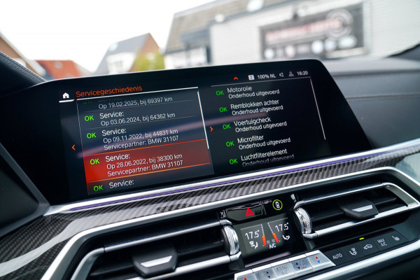 BMW X6 XDrive40i High Executive | Panorama | 360cam | Carbon | Adaptieve cruise control | Kristallen pook | 22 inch | Dealer onder
