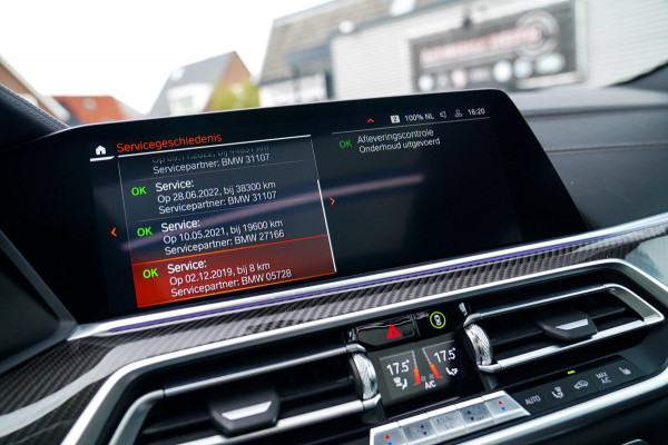 BMW X6 XDrive40i High Executive | Panorama | 360cam | Carbon | Adaptieve cruise control | Kristallen pook | 22 inch | Dealer onder