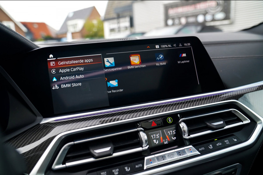 BMW X6 XDrive40i High Executive | Panorama | 360cam | Carbon | Adaptieve cruise control | Kristallen pook | 22 inch | Dealer onder