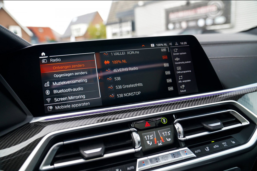BMW X6 XDrive40i High Executive | Panorama | 360cam | Carbon | Adaptieve cruise control | Kristallen pook | 22 inch | Dealer onder