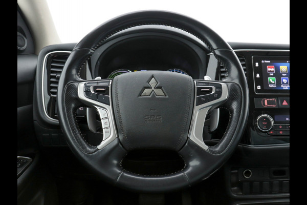 Mitsubishi Outlander 2.0 AWD (Plug-In) (INCL-BTW) Aut.*LEATHER-ALCANTARA | NAVI-FULLMAP | KEYLESS | DAB | CAMERA | ECC | CRUISE | CARPLAY | PRIVACY-GLASS | TOWBAR | SHIFTPADDLES | 16"ALU*