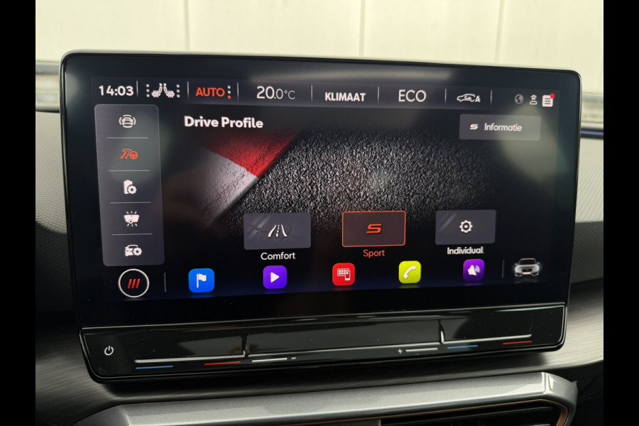 CUPRA Leon Sportstourer 1.4 e-Hybrid VZ Performance 245PK | Panoramadak | | Sfeerverlichting | Camera | Carplay | LED |