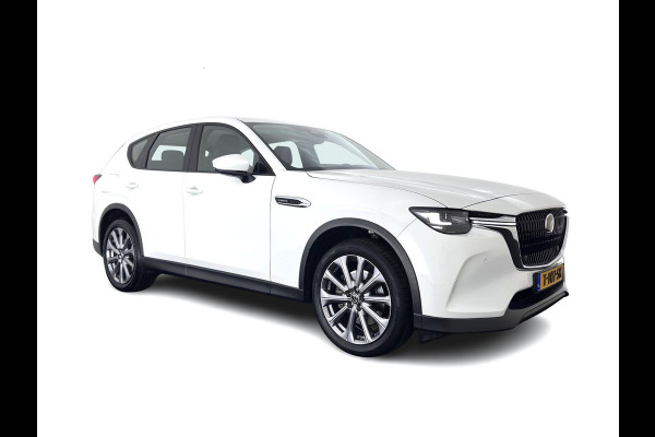 Mazda CX-60 2.5 e-SkyActiv PHEV Exclusive-Line AWD [3-Fase] (Plug-in) (INCL-BTW) Aut. *LEATHER | FULL-LED | BLINDSPOT | HEATED/COOLED-COMFORTSEATS | MEMORY-PACK | DIGI-COCKPIT | KEYLESS | DAB | NAVI-FULLMAP | CAMERA | CARPLAY | SHIFTPADDLES | HEAD-UP | 20"ALU*