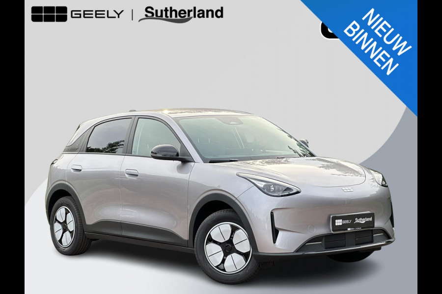 GEELY E2 Max 47.14 kWh 81 PK |  252 Km actieradius | Verwarmbare voorstoelen en stuurwiel | Achteruitrijcamera en parkeersensoren achter | 8,8″ digitaal instrumentenpaneel en 14,6″ multimediascherm met Flyme Auto | 2026