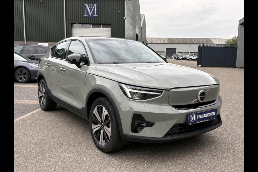 Volvo C40 Recharge Ultimate 69 kWh WAMTEPOMP | STOEL/STUURVERWARMING | SOH 93% | 360° CAMERA | ELEKTRISCHE ACHTERKLEP