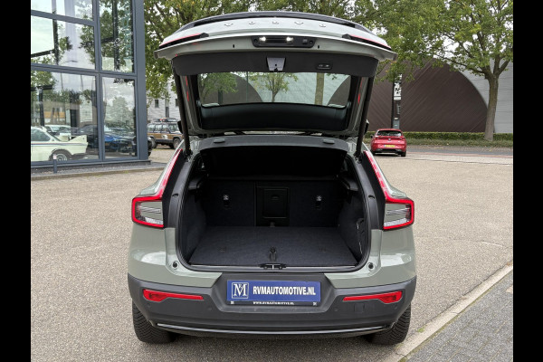 Volvo C40 Recharge Ultimate 69 kWh WAMTEPOMP | STOEL/STUURVERWARMING | SOH 93% | 360° CAMERA | ELEKTRISCHE ACHTERKLEP