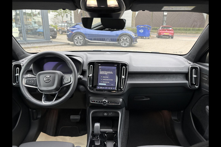 Volvo C40 Recharge Ultimate 69 kWh WAMTEPOMP | STOEL/STUURVERWARMING | SOH 93% | 360° CAMERA | ELEKTRISCHE ACHTERKLEP