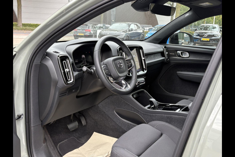 Volvo C40 Recharge Ultimate 69 kWh WAMTEPOMP | STOEL/STUURVERWARMING | SOH 93% | 360° CAMERA | ELEKTRISCHE ACHTERKLEP