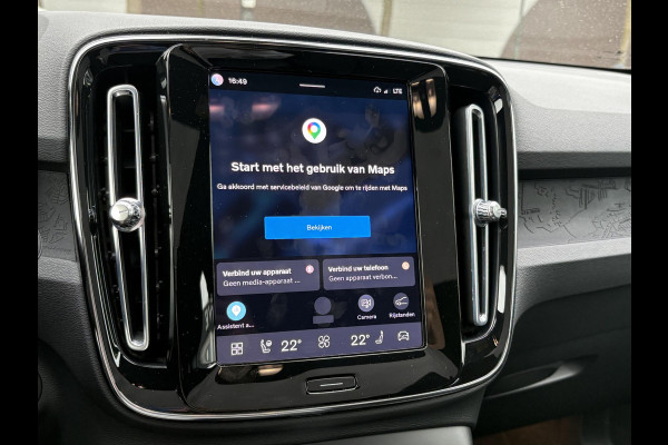 Volvo C40 Recharge Ultimate 69 kWh WAMTEPOMP | STOEL/STUURVERWARMING | SOH 93% | 360° CAMERA | ELEKTRISCHE ACHTERKLEP