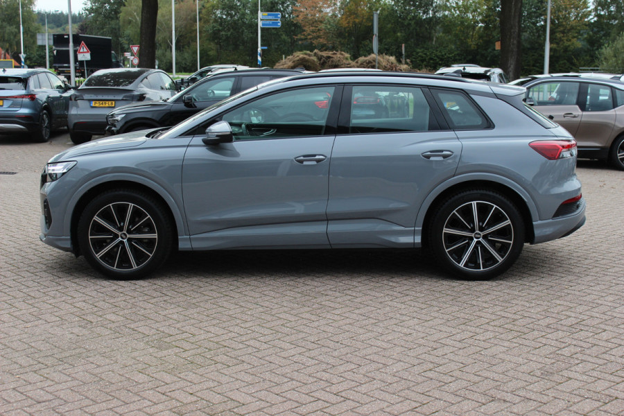 Audi Q4 e-tron 35 Advanced edition 55 kWh / SoH 93,1% / Camera / Leder / Keyless / Matrix LED / 20'' / Warmtepomp / Elektr. Bestuurdersstoel / Stoelverwarming / DAB / ACC