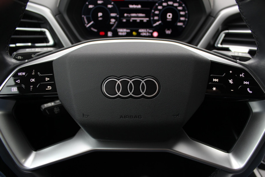 Audi Q4 e-tron 35 Advanced edition 55 kWh / SoH 93,1% / Camera / Leder / Keyless / Matrix LED / 20'' / Warmtepomp / Elektr. Bestuurdersstoel / Stoelverwarming / DAB / ACC