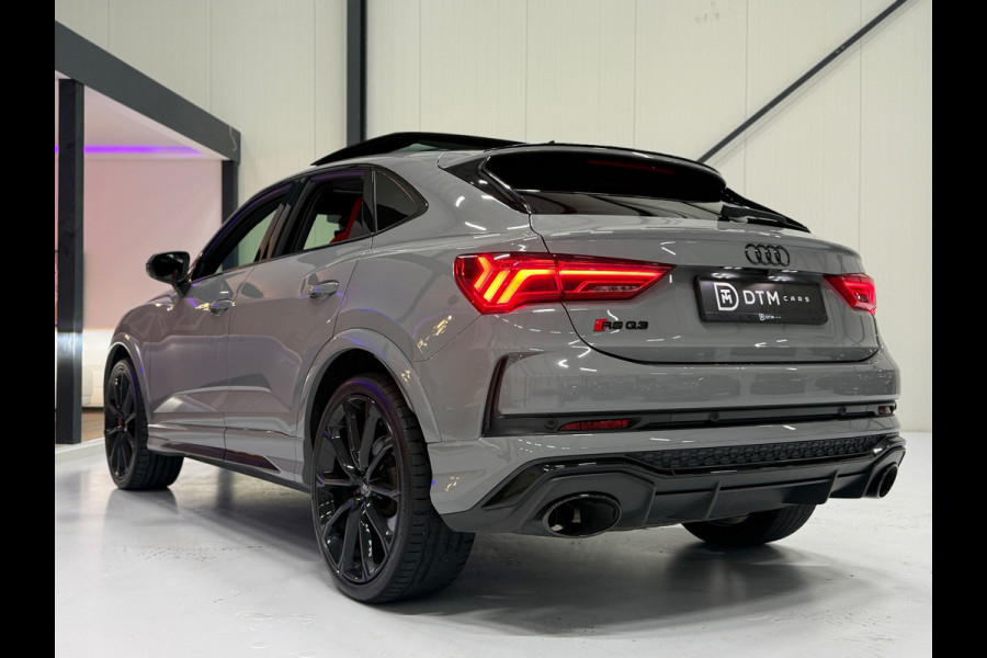 Audi RS Q3 Sportback 2.5 TFSI QUATTRO|Pano | Nardo Grey | Matrix LED | B&O | RS Sportstoelen | Keyless | Blindspot