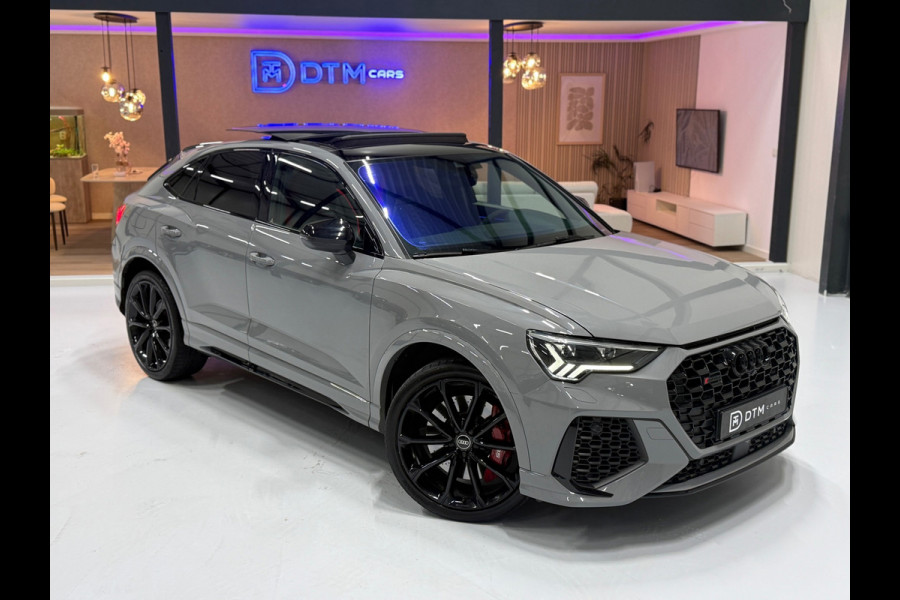 Audi RS Q3 Sportback 2.5 TFSI QUATTRO|Pano | Nardo Grey | Matrix LED | B&O | RS Sportstoelen | Keyless | Blindspot