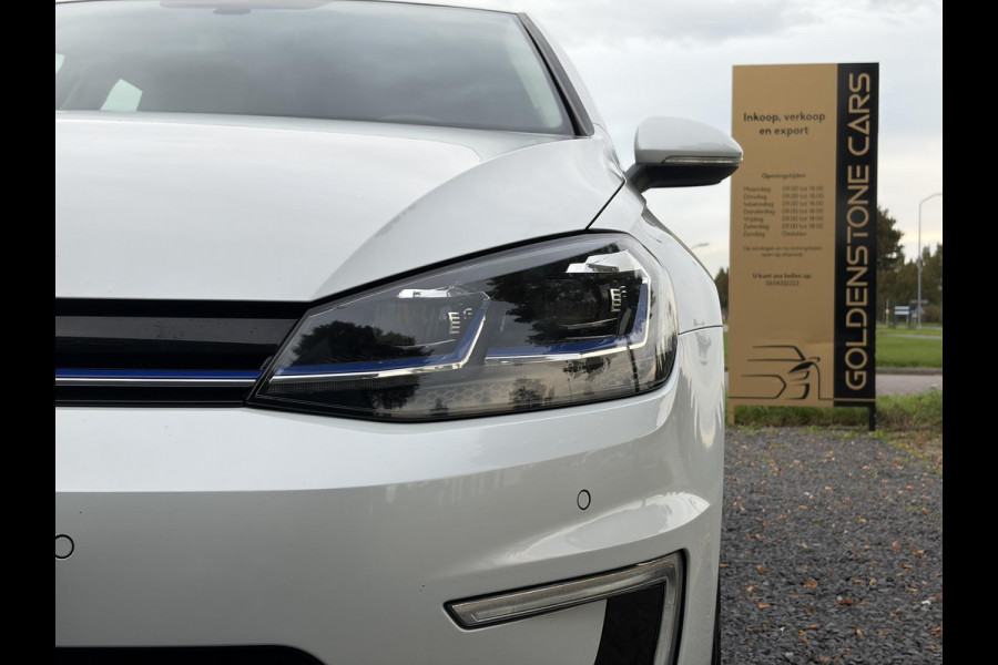 Volkswagen e-Golf e-Golf ✓SOH 85,18 %✓2e Eigenaar✓Carplay✓Navi✓Clima✓Cruise✓Pdc V+A✓136pk✓Lm velgen✓Bj 12-2018✓N.A.P✓Apk tot 10-2027
