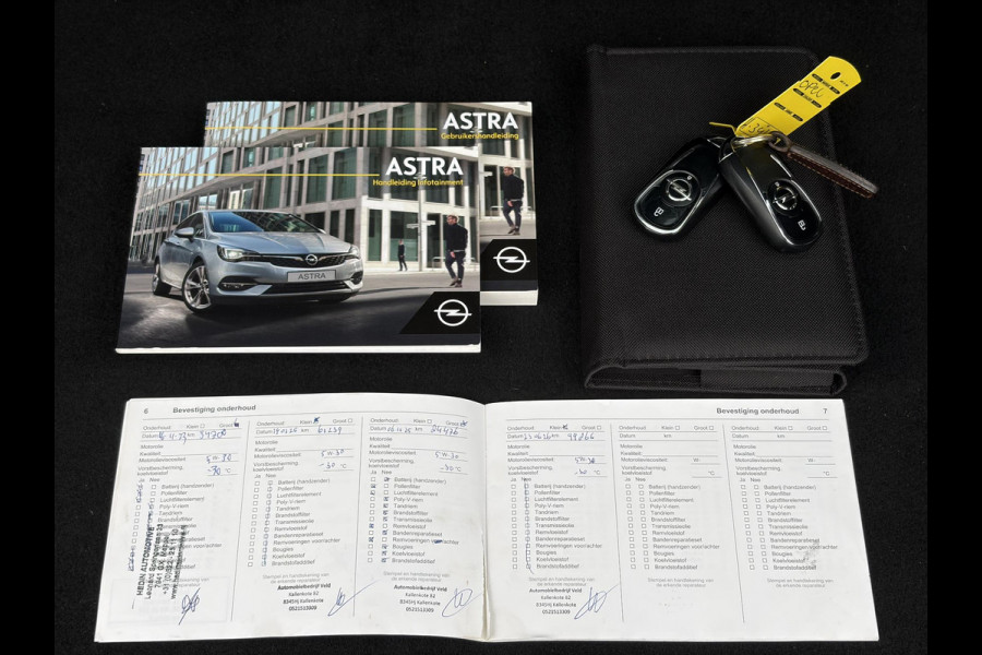 Opel Astra Sports Tourer 1.2 Elegance ✓110pk✓Camera✓Carplay✓Navi✓Halfleder✓Keyless✓Trekhaak✓Pdc V+A✓Clima✓Cruise✓Elekt Stoel✓Recent beurt gehad✓Dodehoeksensor✓Rijstrooksensor✓Lm velgen✓N.A.P✓Apk tot 11-2027