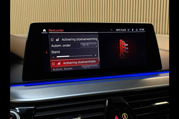 BMW 5 Serie 520i M-Sport|SERVICE-INCLUSIVE|PANO|MEMORY|NAP|SFEERVERLICHTING|STOELVENTILATIE|DISPLAY-KEY|