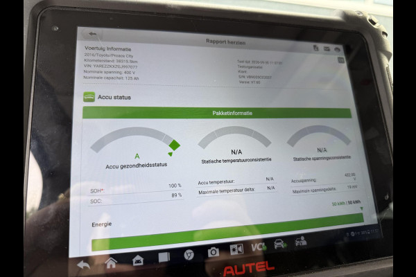 Toyota PROACE CITY Verso Toyota Proace City L1 Electric Team D SOH: 100% | VAN: 29.900,- VOOR: 26.877,- UW HERFSTVOORDEEL: 3.023,- euro | RIJKLAARPRIJS incl. TOYOTA GARANTIE