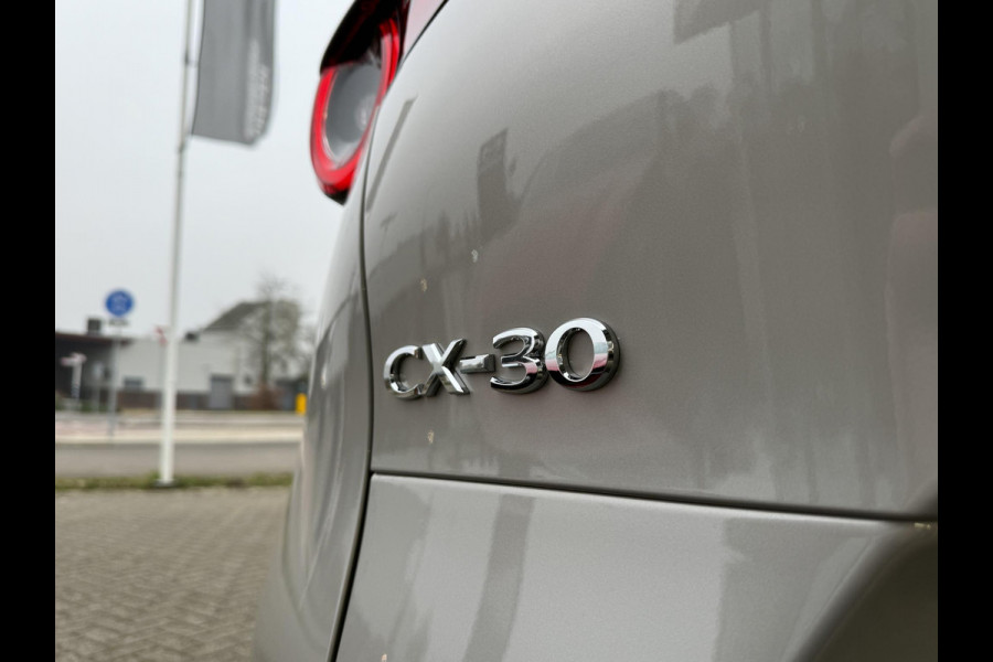 Mazda CX-30 2.0 e-SkyActiv-X M Hybrid Homura | 6 JAAR FABRIEKSGARANTIE | 4-SEIZOENBANDEN | 186PK SKYACTIV-X |