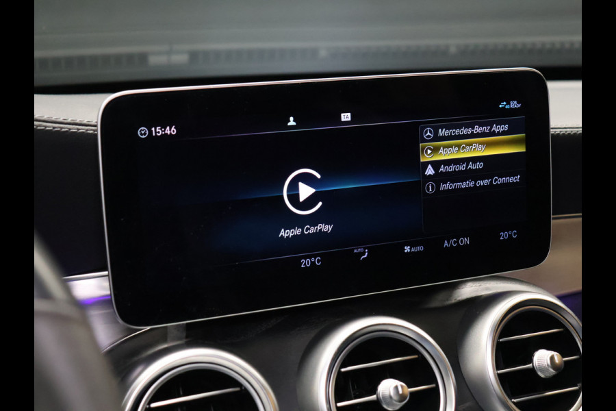 Mercedes-Benz C-Klasse 300 e AMG Limited [DIGITAL DASHBOARD, GROOT NAVIGATIE, APPLE CARPLAY, ANDROID, ELEK. VERSTELBARE SPORTSTOELEN, CAMERA V+A, STOELVERWARMING, CRUISE, CLIMATE, NIEUWSTAAT]