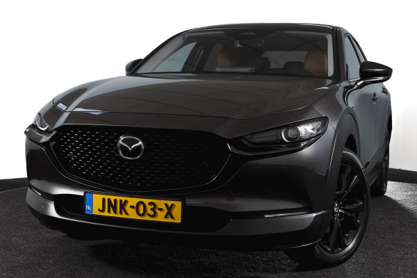 Mazda CX-30 2.0 e-SkyActiv-X 186 PK M Hybrid Nagisa Org. NL. | Adapt. Cruise | Trekhaak | Stoelverw. | PDC | Camera | NAV + App. Connect | ECC | Bose | Elek. Klep | LM 18" |