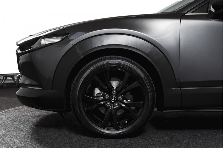 Mazda CX-30 2.0 e-SkyActiv-X 186 PK M Hybrid Nagisa Org. NL. | Adapt. Cruise | Trekhaak | Stoelverw. | PDC | Camera | NAV + App. Connect | ECC | Bose | Elek. Klep | LM 18" |
