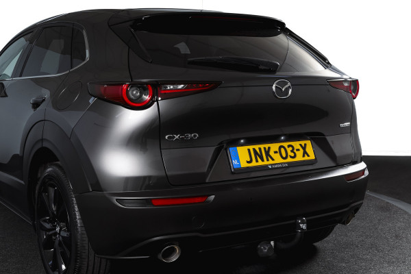Mazda CX-30 2.0 e-SkyActiv-X 186 PK M Hybrid Nagisa Org. NL. | Adapt. Cruise | Trekhaak | Stoelverw. | PDC | Camera | NAV + App. Connect | ECC | Bose | Elek. Klep | LM 18" |