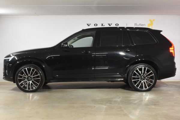 Volvo XC90 T8 455PK Plug-in hybrid AWD Ultra Dark / Bowers & Wilkins / Luchtvering / Head-Up Display / 360 Camera / Massagestoelen / Elektrisch bedienbare stoelen met geheugen / Stoelventilatie / Nappaleder / Elektrisch uitklapbare trekhaak