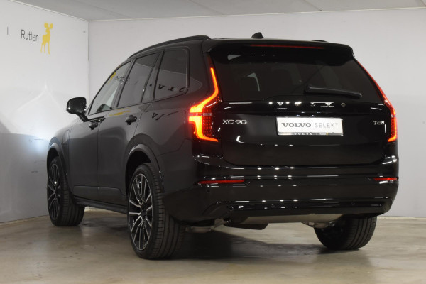 Volvo XC90 T8 455PK Plug-in hybrid AWD Ultra Dark / Bowers & Wilkins / Luchtvering / Head-Up Display / 360 Camera / Massagestoelen / Elektrisch bedienbare stoelen met geheugen / Stoelventilatie / Nappaleder / Elektrisch uitklapbare trekhaak