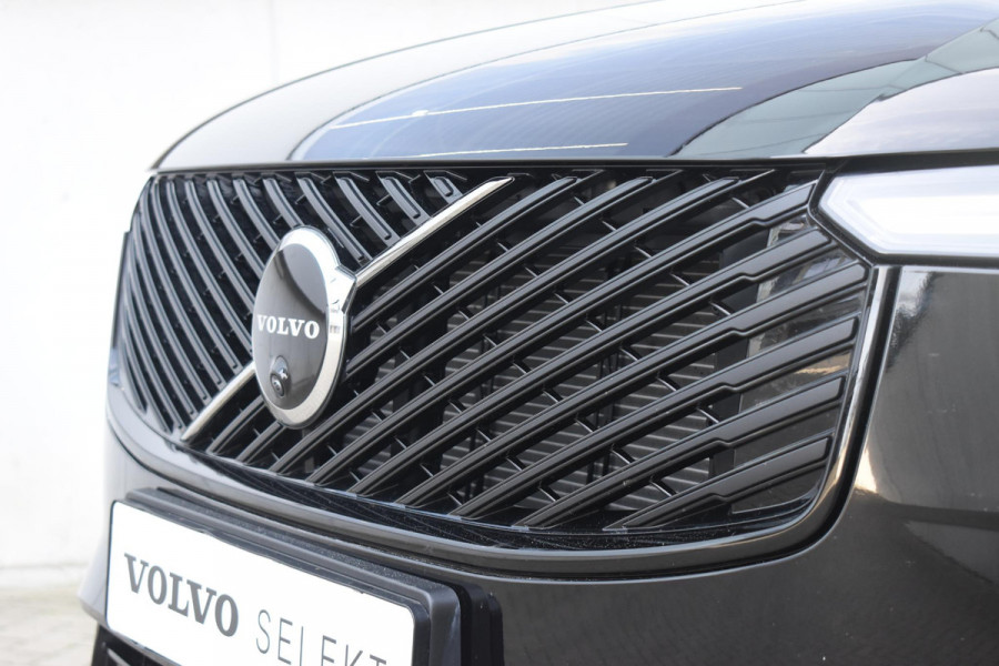 Volvo XC90 T8 455PK Plug-in hybrid AWD Ultra Dark / Bowers & Wilkins / Luchtvering / Head-Up Display / 360 Camera / Massagestoelen / Elektrisch bedienbare stoelen met geheugen / Stoelventilatie / Nappaleder / Elektrisch uitklapbare trekhaak