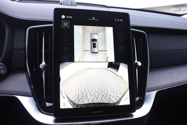 Volvo XC90 T8 455PK Plug-in hybrid AWD Ultra Dark / Bowers & Wilkins / Luchtvering / Head-Up Display / 360 Camera / Massagestoelen / Elektrisch bedienbare stoelen met geheugen / Stoelventilatie / Nappaleder / Elektrisch uitklapbare trekhaak