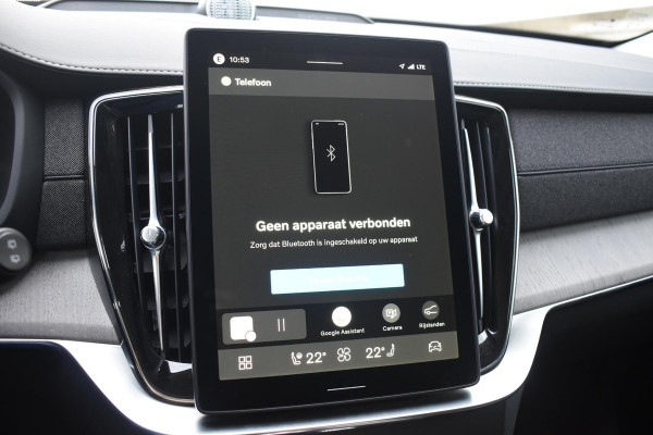 Volvo XC90 T8 455PK Plug-in hybrid AWD Ultra Dark / Bowers & Wilkins / Luchtvering / Head-Up Display / 360 Camera / Massagestoelen / Elektrisch bedienbare stoelen met geheugen / Stoelventilatie / Nappaleder / Elektrisch uitklapbare trekhaak