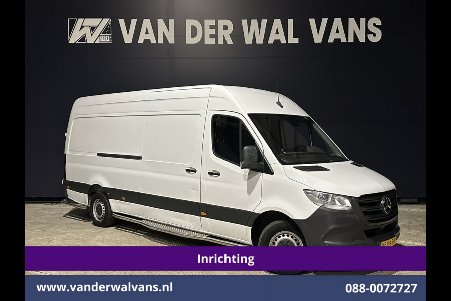 Mercedes-Benz Sprinter 311 CDI Automaat L3H2 *PostNL inrichting* Euro6 Airco | Camera | Schappen Doorloopdeur, 270 Gr. achterdeuren, Sidebars