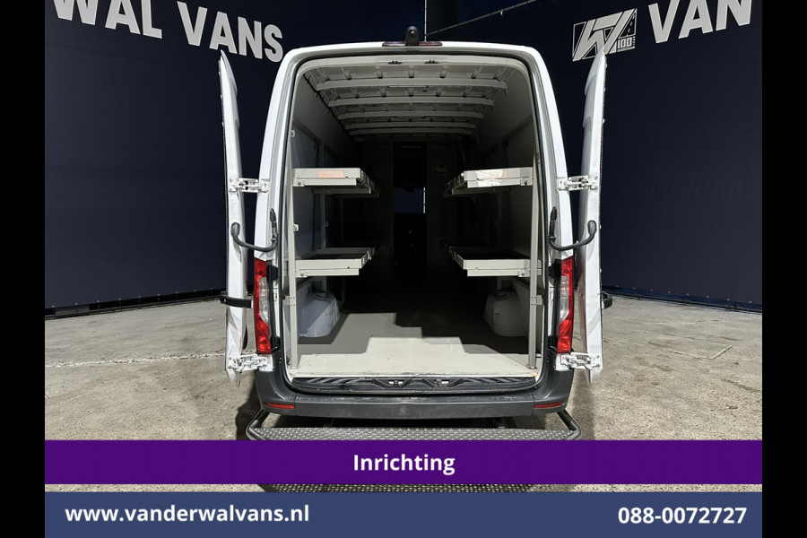 Mercedes-Benz Sprinter 311 CDI Automaat L3H2 *PostNL inrichting* Euro6 Airco | Camera | Schappen Doorloopdeur, 270 Gr. achterdeuren, Sidebars