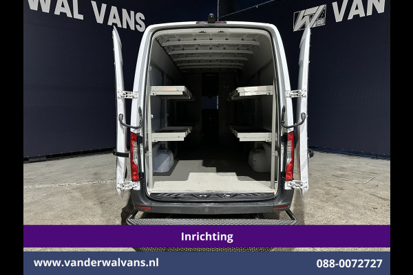 Mercedes-Benz Sprinter 311 CDI Automaat L3H2 *PostNL inrichting* Euro6 Airco | Camera | Schappen Doorloopdeur, 270 Gr. achterdeuren, Sidebars