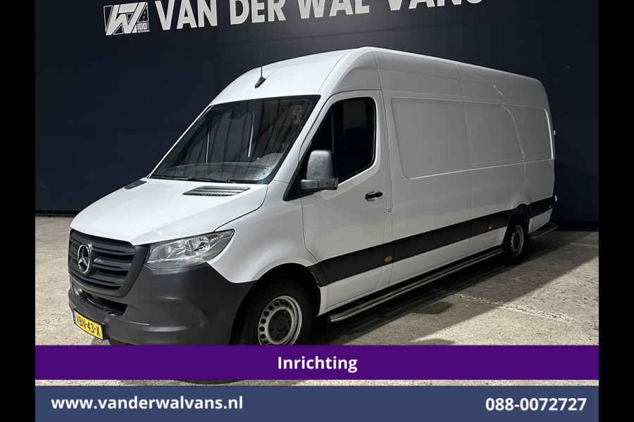 Mercedes-Benz Sprinter 311 CDI Automaat L3H2 *PostNL inrichting* Euro6 Airco | Camera | Schappen Doorloopdeur, 270 Gr. achterdeuren, Sidebars