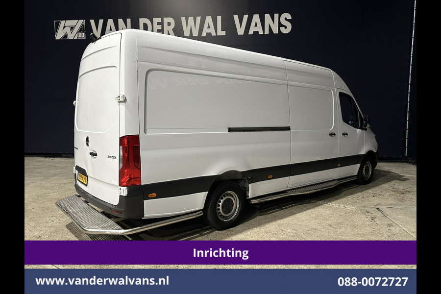 Mercedes-Benz Sprinter 311 CDI Automaat L3H2 *PostNL inrichting* Euro6 Airco | Camera | Schappen Doorloopdeur, 270 Gr. achterdeuren, Sidebars