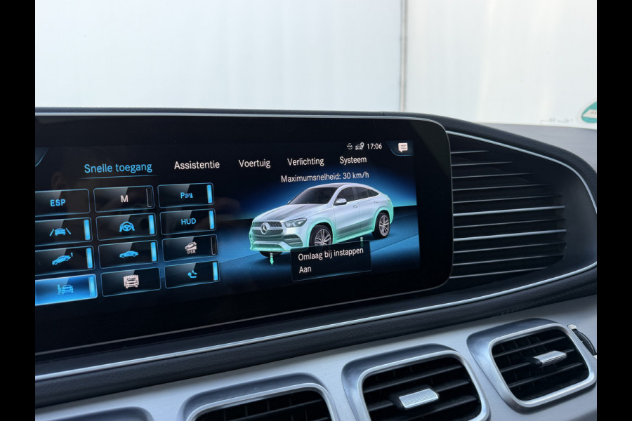 Mercedes-Benz GLE Coupé 350 e 4MATIC Premium Plus AMG Pano Elek.Trekhaak Burmester 360° HUD Stoelverw/ventilatie Luchtvering Voll!