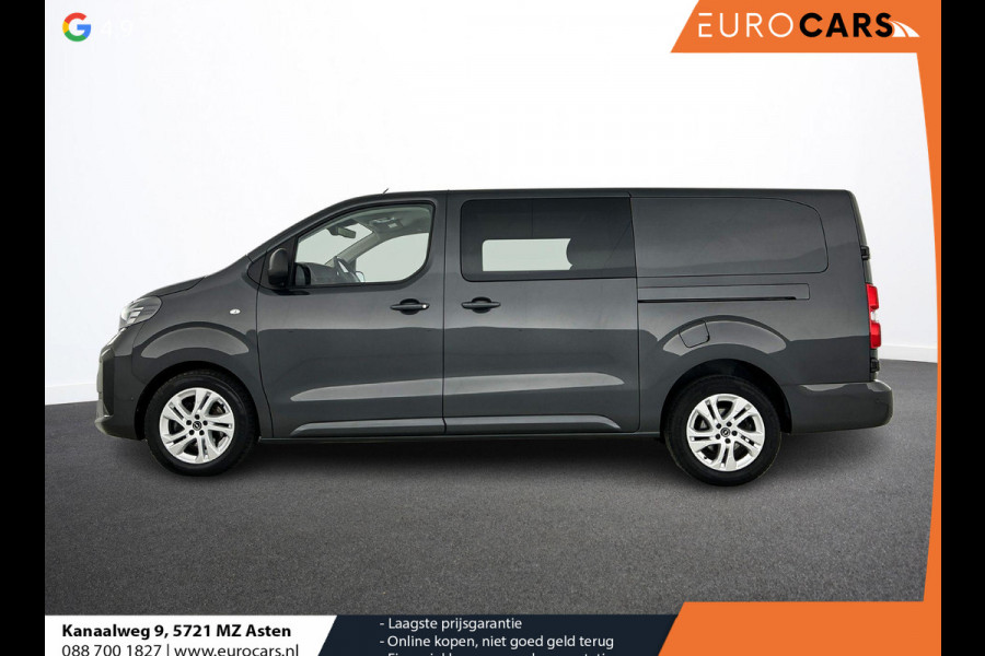 Opel Vivaro 2.0 Diesel 180pk L3 Automaat Dubbele Cabine 2 schuifdeuren Android Auto/Apple CarPlay Navigatie Keyless Entry&Start Climate Control Camera Cruise Control Houten afwerking laadruimte Trekhaak lichtmetalen velgen